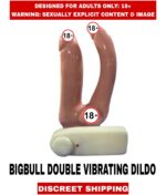 Big Bull Double Penetration Dildo With Vibrator 6 - Image 6