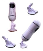 TOKO 2 IN 1 Vibrating Masturbator ( Mouth and Pussy) - Image 4