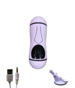 TOKO 2 IN 1 Vibrating Masturbator ( Mouth and Pussy) - Image 8