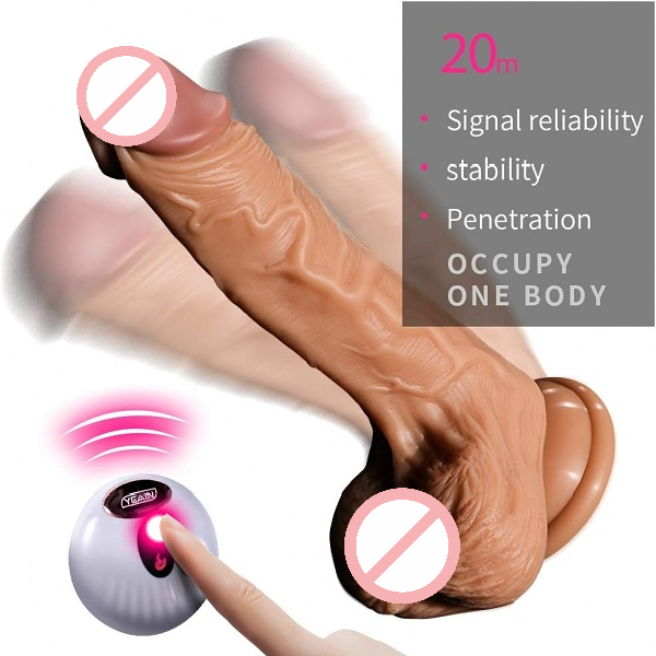 Wireless Remote Control Dancing Dildo Vibrator