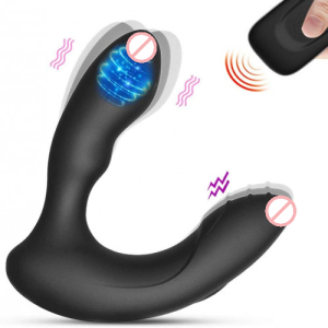 Wireless Remote Controlled Butt Plug With Prostate Massager For Men