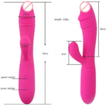 Wow Waterproof Rabbit Vibrator With 12 Intense Powerful Stimulation - Image 2