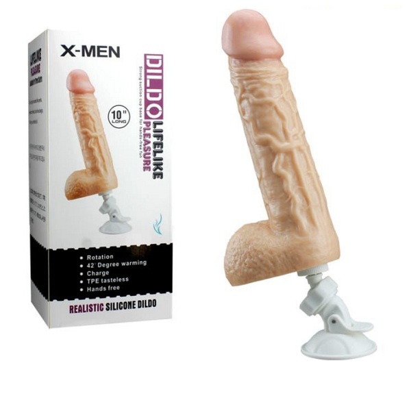 X-Men Realistic Automatic Vibrating Rotating Dildo