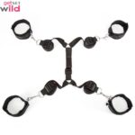 Bondage Boutique Black Bound to Please Under Mattress Restraint - Image 3