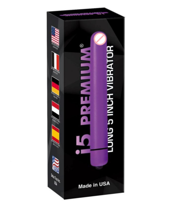 i5 Premium Long 5inch Vibrator Vagina Adult Women Sex Toy Vibrator For Women