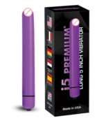 i5 Premium Long 5inch Vibrator Vagina Adult Women Sex Toy Vibrator For Women