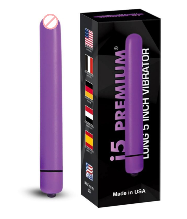 i5 Premium Long 5inch Vibrator Vagina Adult Women Sex Toy Vibrator For Women