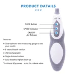 SUPERX Electric Automatic Vacuum Penis Enlargement Pump With 8 Suction - Image 10