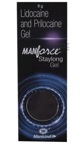 Manforce Lidocaine & Prilocaine Staylong Gel: Buy tube of 8.0 gm Gel at best price in India | 1mg