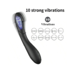 Powerful Rose Dildo Vibrator With 10 Vibration Modes