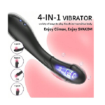 Powerful Rose Dildo Vibrator With 10 Vibration Modes