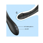 Powerful Rose Dildo Vibrator With 10 Vibration Modes