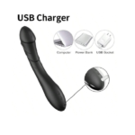Powerful Rose Dildo Vibrator With 10 Vibration Modes