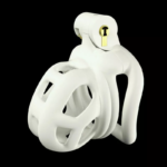 Mamba Chastity Device Cobra Cage Men Resin Bird Lock Belt 4 Ring - Image 4