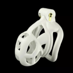 Mamba Chastity Device Cobra Cage Men Resin Bird Lock Belt 4 Ring - Image 2