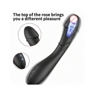 Powerful Rose Dildo Vibrator With 10 Vibration Modes