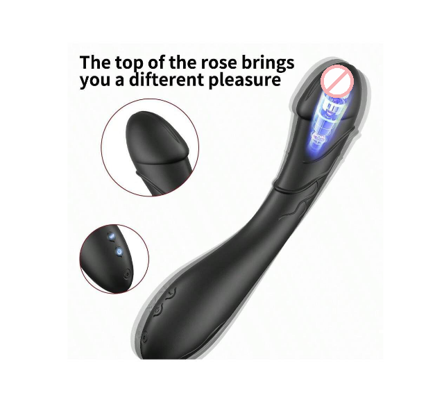 Powerful Rose Dildo Vibrator With 10 Vibration Modes1a Powerful Rose Dildo Vibrator With 10 Vibration Modes