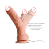 Remote Control Realistic 8 Inch Dildo Vibrator With Strong Suction