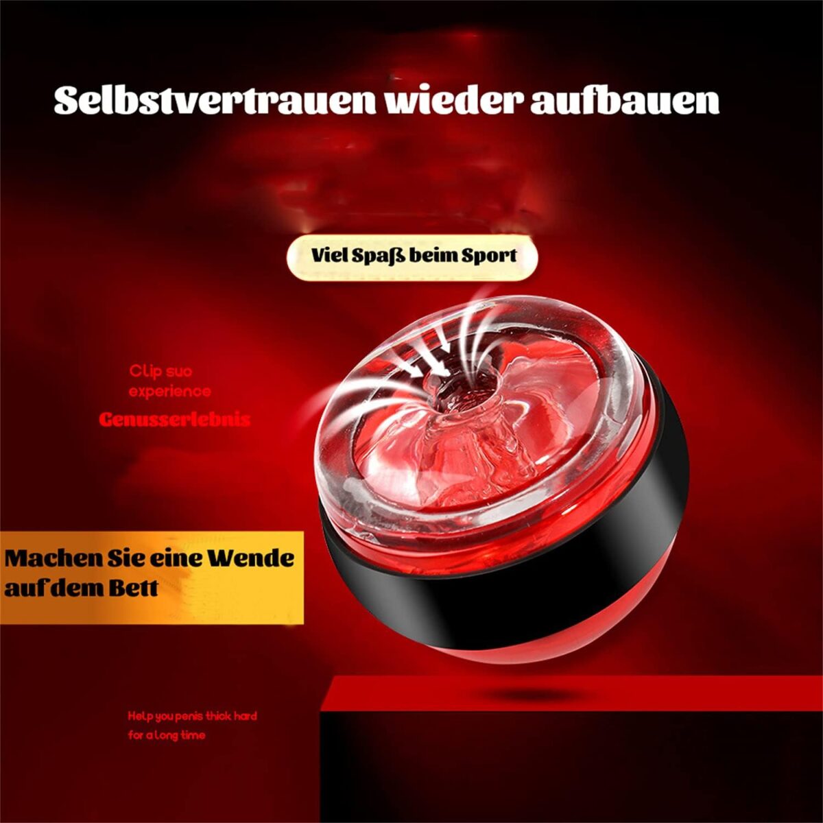 SeLgurFos Acorn Trainer Stimulator Masturbrator for Men - Image 9