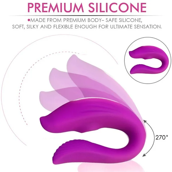 10 Suction Dual G Spot And Clit Stimulation Rechargeable Vibrator