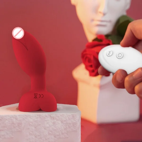 10 Vibrating Butt Plug Remote Control With Rotating Modes For Couples