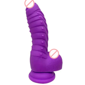 18.5 CM Silicone Realistic Ripped Dildo