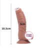 18.5 CM Silicone Realistic Ripped Dildo