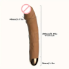 8.19 Inch Big Vibrating Rotation Auto Dildo BDSM Sex Toy For Anus