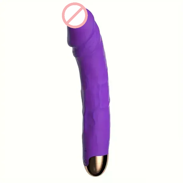 8.19 Inch Big Vibrating Rotation Auto Dildo BDSM Sex Toy For Anus