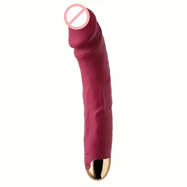 8.19 Inch Big Vibrating Rotation Auto Dildo BDSM Sex Toy For Anus