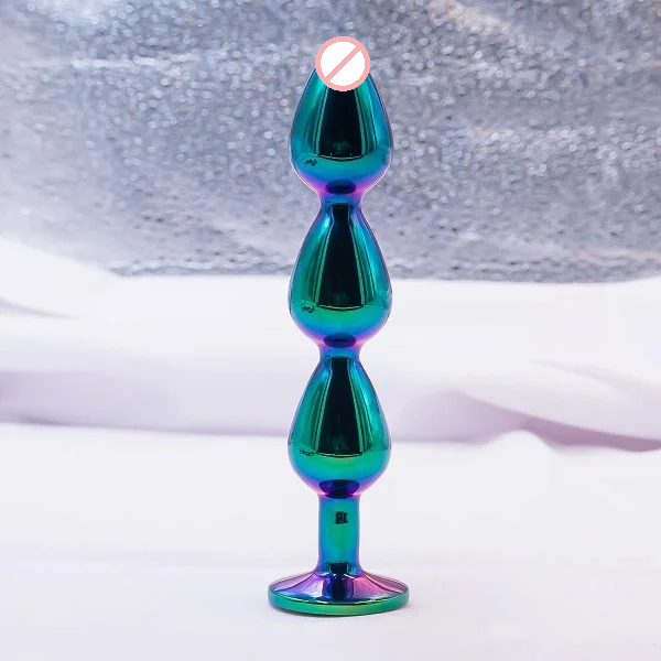 Bondage Masters Butt Plug Metal Tunnel With Removable End