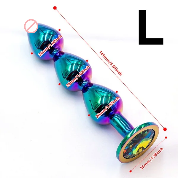 Bondage Masters Butt Plug Metal Tunnel With Removable End