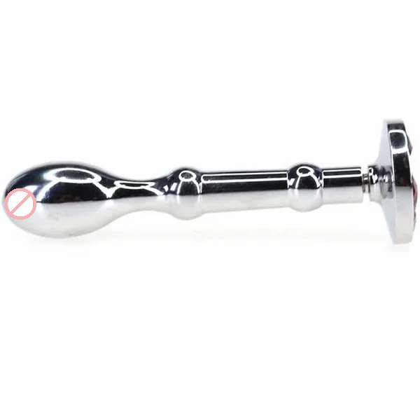 Bondage Masters Butt Plug Metal Tunnel With Removable End