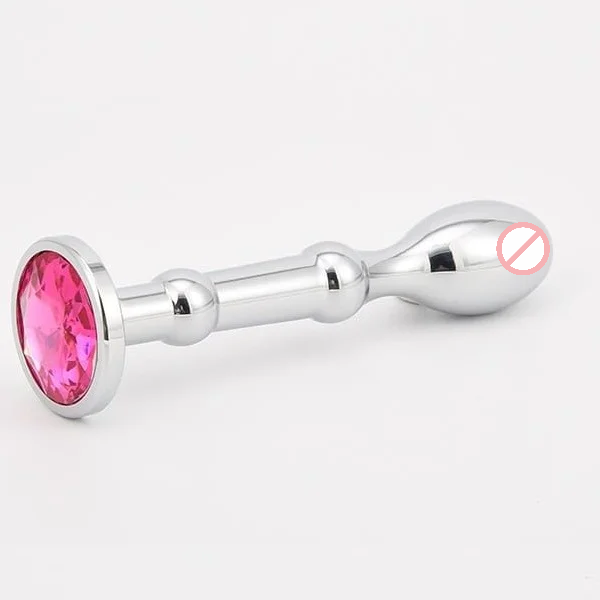 Bondage Masters Butt Plug Metal Tunnel With Removable End