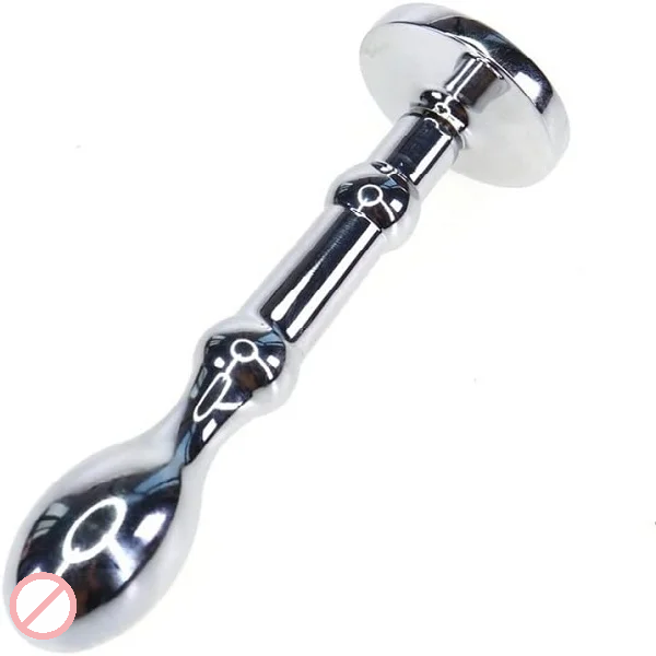 Bondage Masters Butt Plug Metal Tunnel With Removable End
