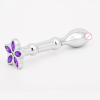 Bondage Masters Butt Plug Metal Tunnel With Removable End