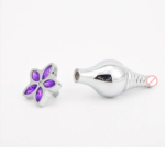 Metal Cup Head Butt Plug Sparkler BD Style