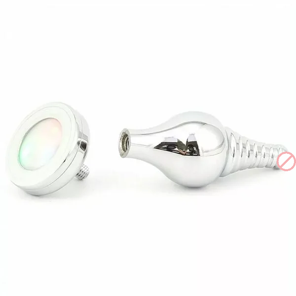 Metal Cup Head Butt Plug Sparkler BD Style