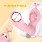 Wireless Remote-Control-Panties-Vibrator Wearable Massager For Women