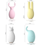 Vibrator Egg Cute Shaped Mini Vaginal Rechargeable G Spot Clitoris
