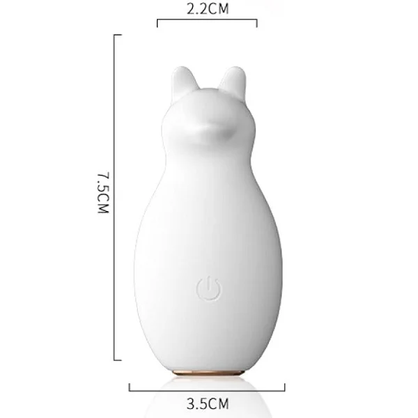 Vibrator Egg Cute Shaped Mini Vaginal Rechargeable G Spot Clitoris