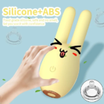 Vibrator Egg Cute Shaped Mini Vaginal Rechargeable G Spot Clitoris