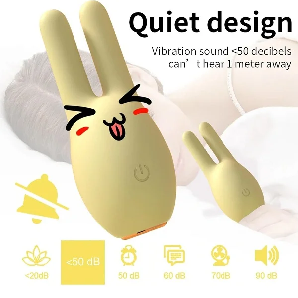 Vibrator Egg Cute Shaped Mini Vaginal Rechargeable G Spot Clitoris