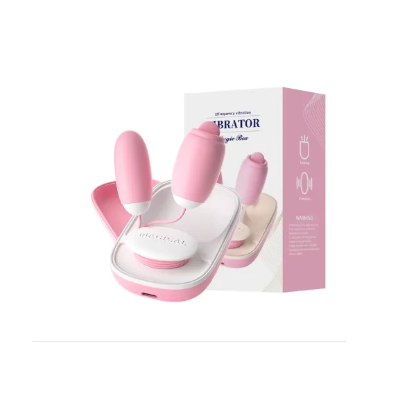 Wearable Jump Egg Tongue Vibrator Clitoris G Spot Anal Stimulation Vaginal Massager