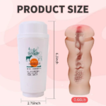 White Men Mastusbafor Tight Sleeve, Pocket Pussy Silicone Hands Free 3D Realistic Textured Sweater