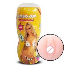 Jumbo Ultra Soft Wet Pussy Masturbator Cup