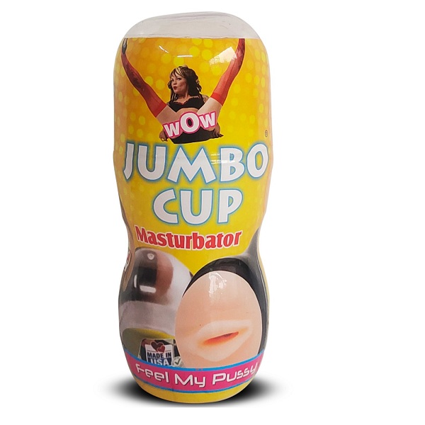 Jumbo Wet Pussy Masturbator Cup