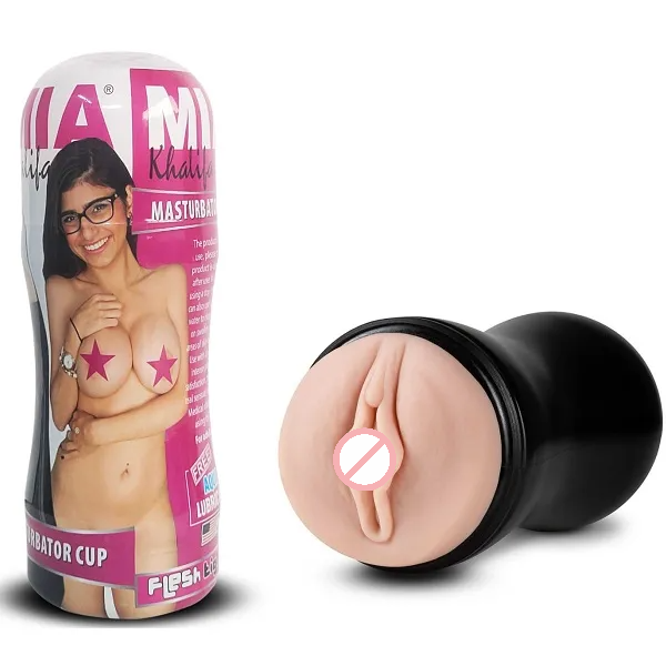 Mia Khalifa Realistic Pussy Masturbator For Men