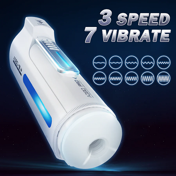 Automatic Telescopic Thrusting Moan Heating Masturbator