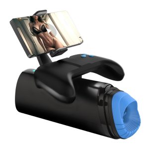Electric 7 Frequency Telescope + Vibration Masturbator 1b